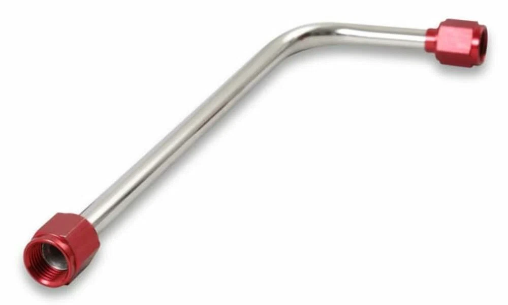 Dual Feed Fuel Line #6AN (Red) - 34-600RQFT